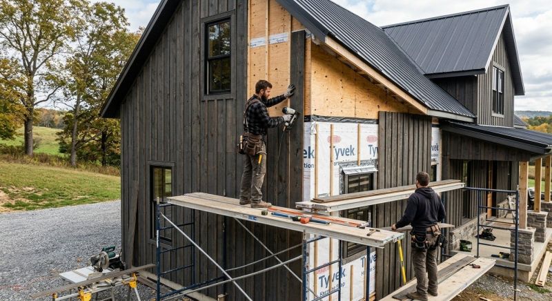 Barn Siding Installation in Guilford County, NC