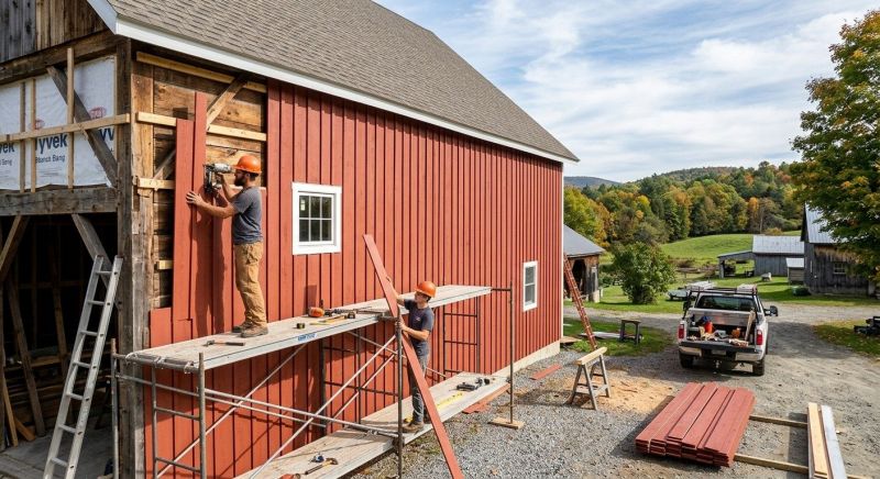 Barn Siding Installation in Reidsville, NC