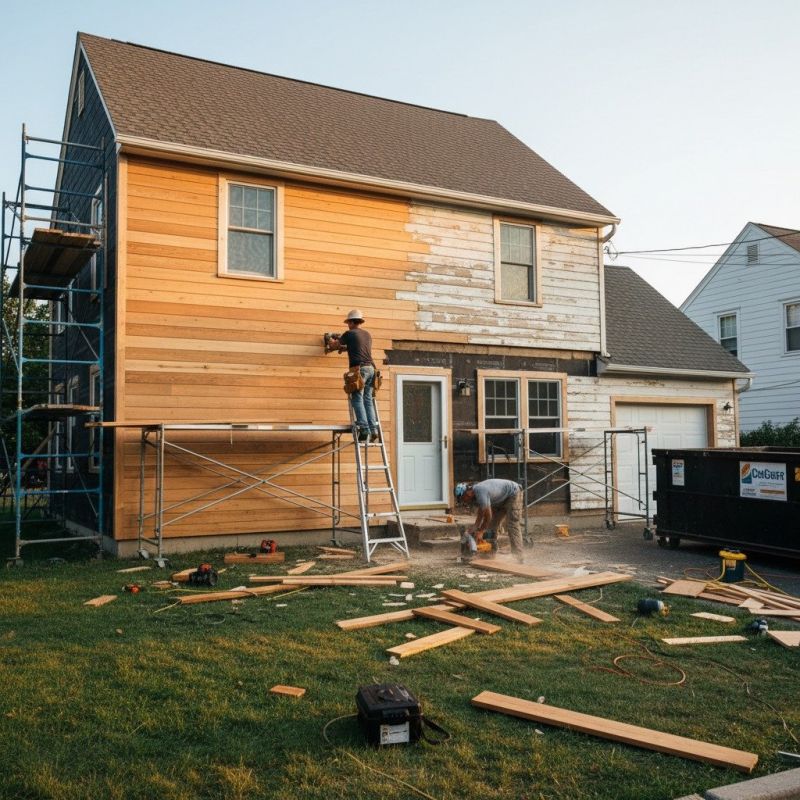 Barn Siding Replacement in Carrboro, NC