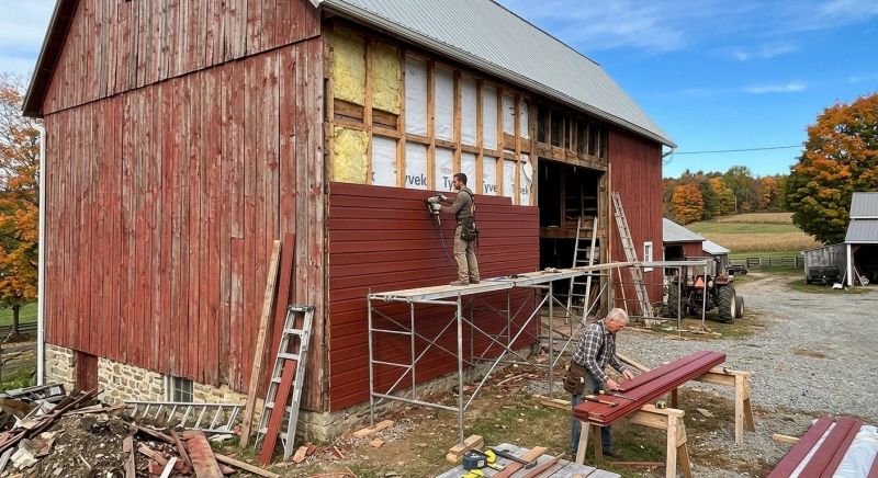 Barn Siding Replacement in Caswell County, NC