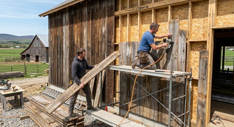 Batten Siding Installation in Burlington, NC