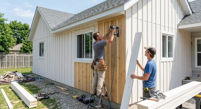 Batten Siding Installation in Liberty, NC