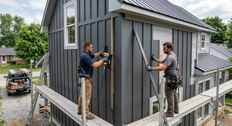Batten Siding Installation in Mebane, NC