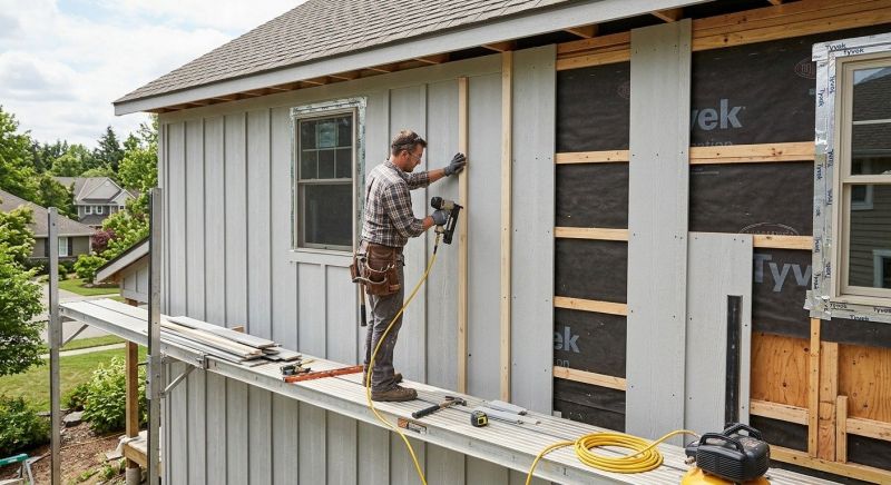 Board And Batten Installation in Carrboro, NC