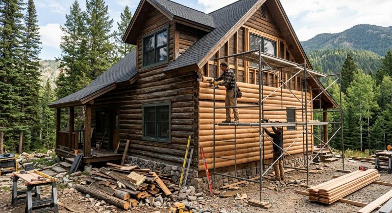 Cabin Siding Installation in Alamance County, NC