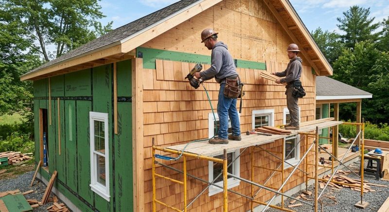 Cedar Siding Installation in Hillsborough, NC