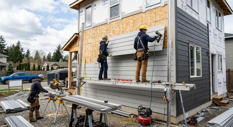 Cement Siding Installation in Gibsonville, NC
