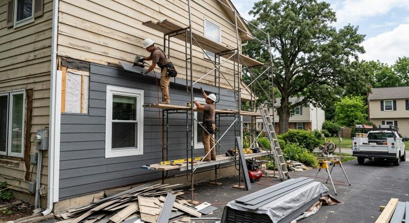 Cement Siding Installation in Guilford County, NC