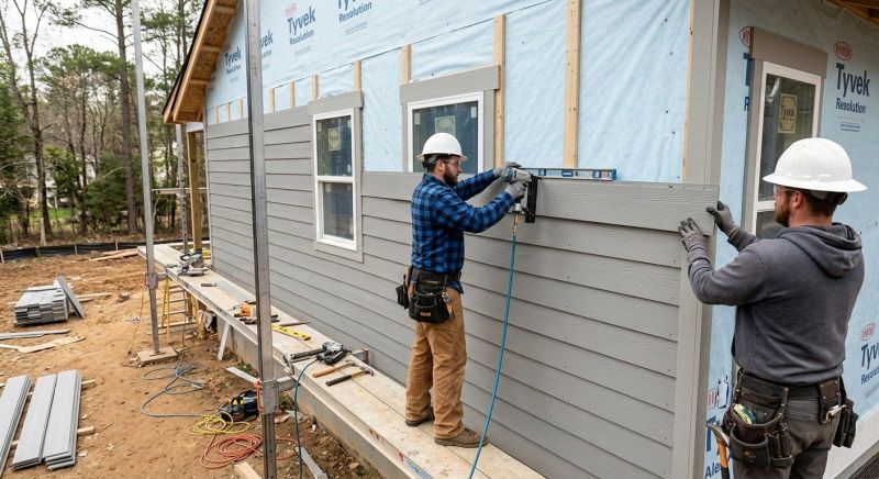 Cement Siding Installation in Guilford County, NC