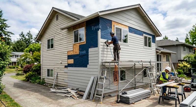 Cement Siding Replacement in Gibsonville, NC
