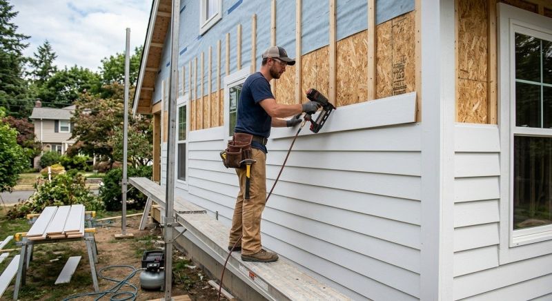 Clapboard Siding Installation in Alamance County, NC
