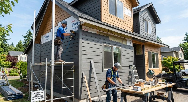 Composite Siding Installation in Ruffin, NC