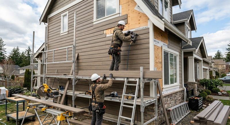 Composite Siding Installation in Yanceyville, NC