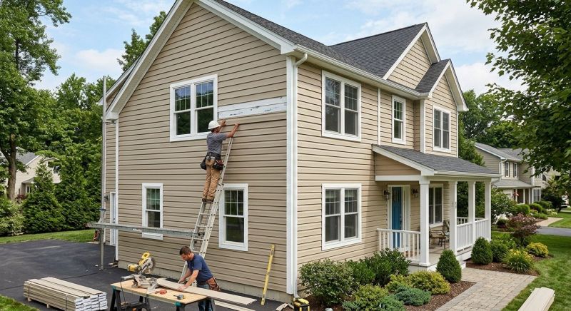 Dutch Lap Siding Installation in Alamance County, NC