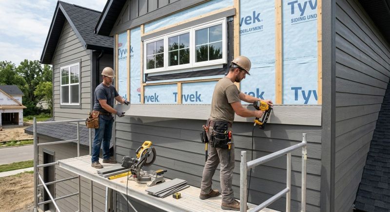 Engineered Siding Installation in Carrboro, NC