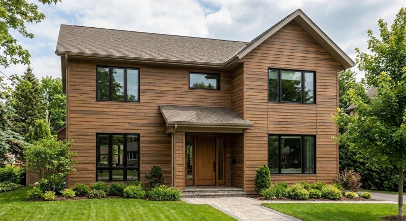 Faux Wood Siding Installation in Chapel Hill, NC