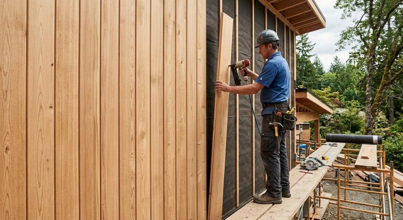 Faux Wood Siding Installation in Ruffin, NC