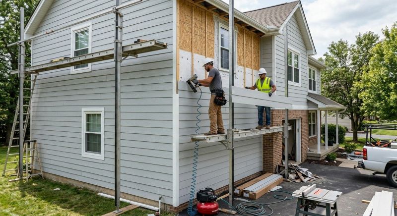 Fiber Cement Installation in Haw River, NC