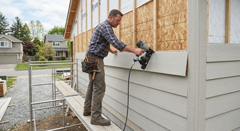 Fiber Siding Installation in Gibsonville, NC