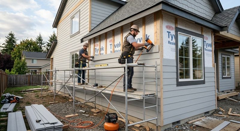 Fiber Siding Installation in Alamance County, NC