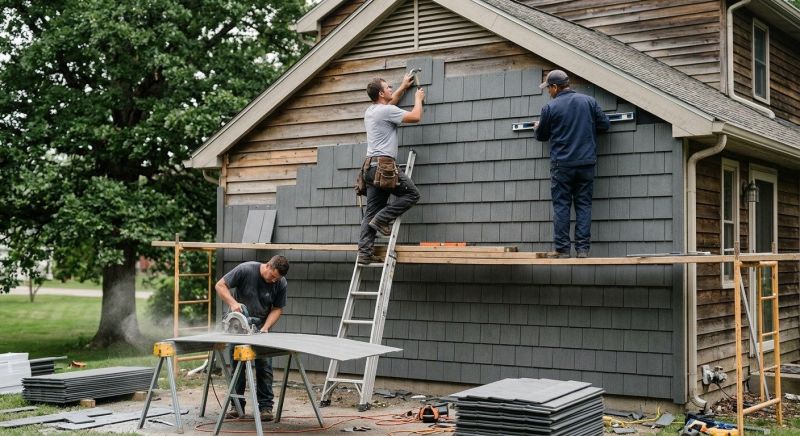 Fiber Siding Installation in Alamance County, NC