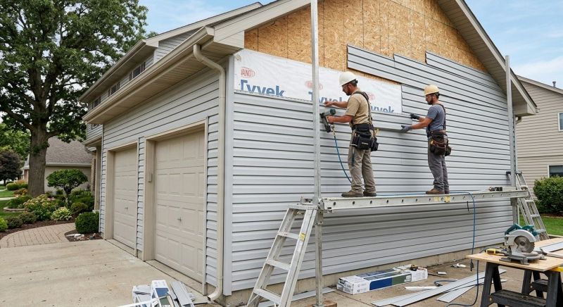 Garage Siding Installation in Alamance County, NC