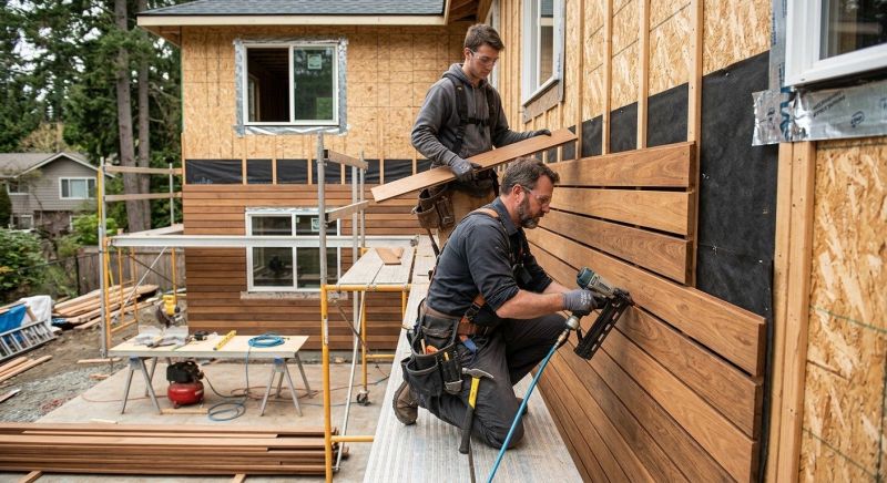 Hardwood Siding Installation in Browns Summit, NC