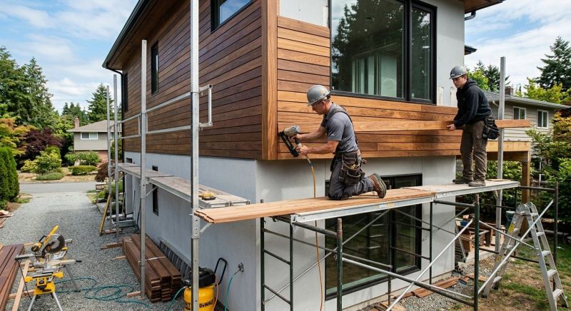 Hardwood Siding Installation in Browns Summit, NC
