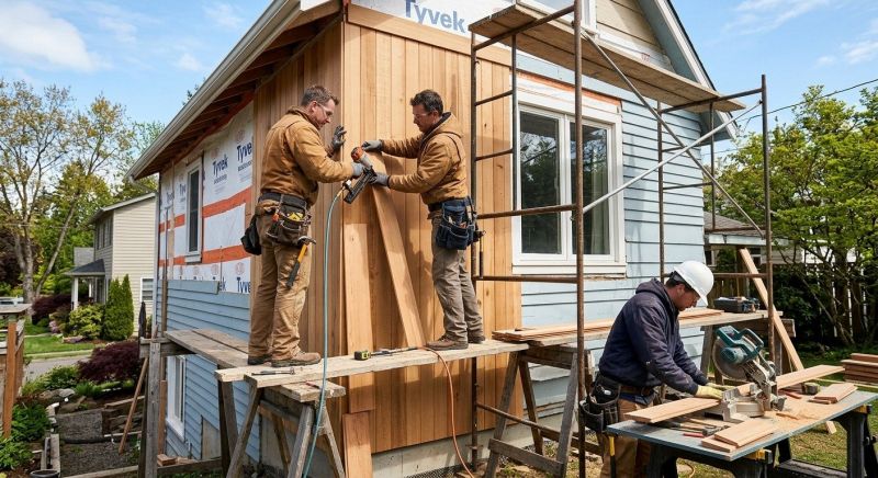 Hardwood Siding Installation in Graham, NC