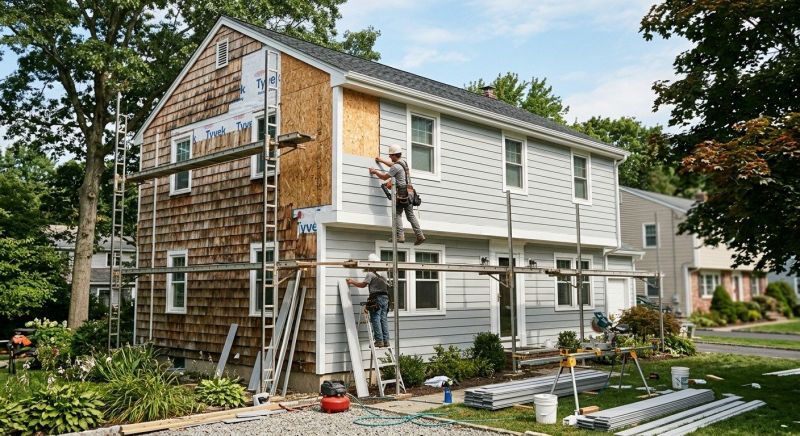 Horizontal Siding Installation in Alamance County, NC