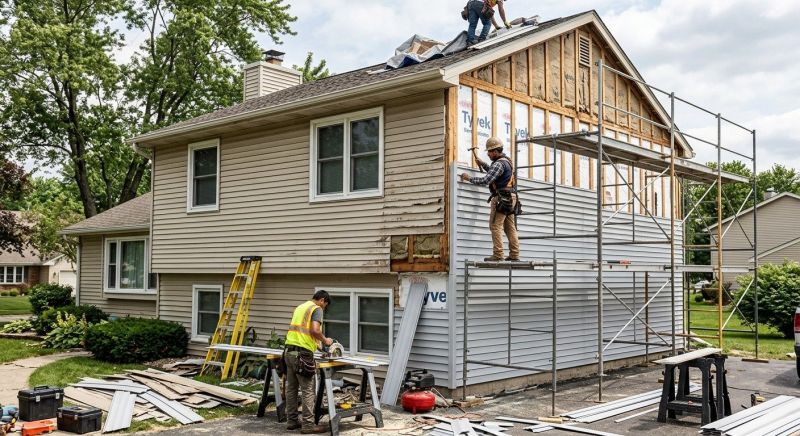 House Siding Installation in Guilford County, NC