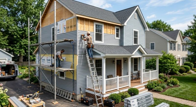 House Siding Installation in Guilford County, NC