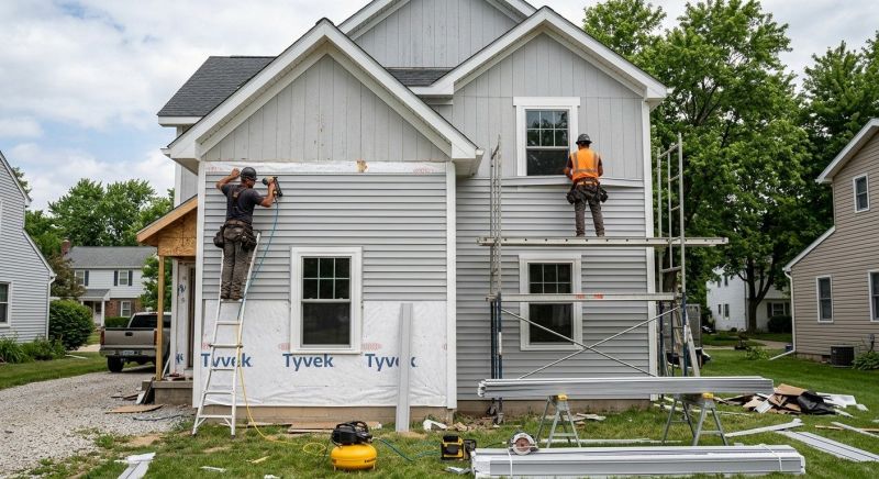 Insulated Siding Installation in Guilford County, NC