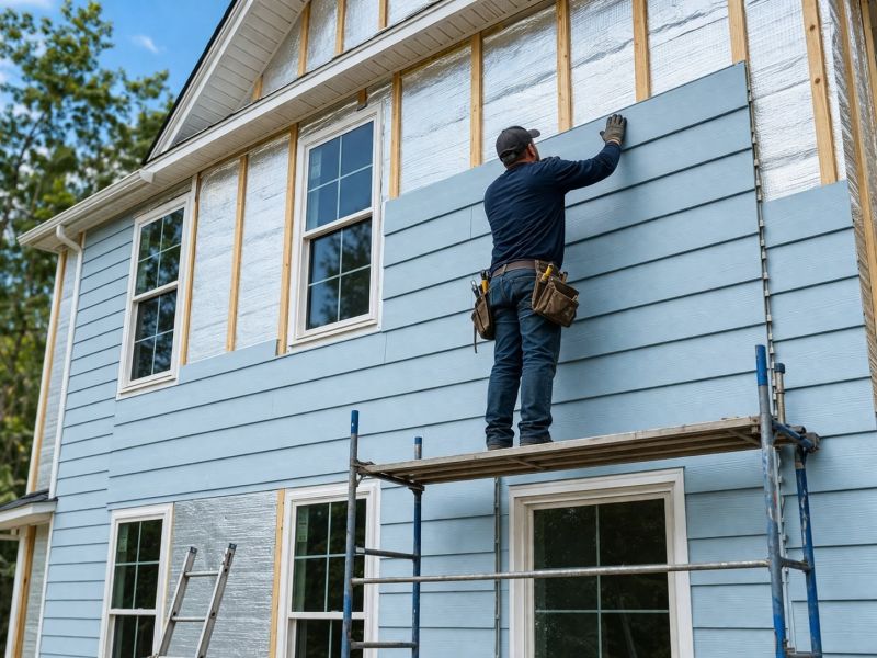 Insulated Siding Installation in Reidsville, NC