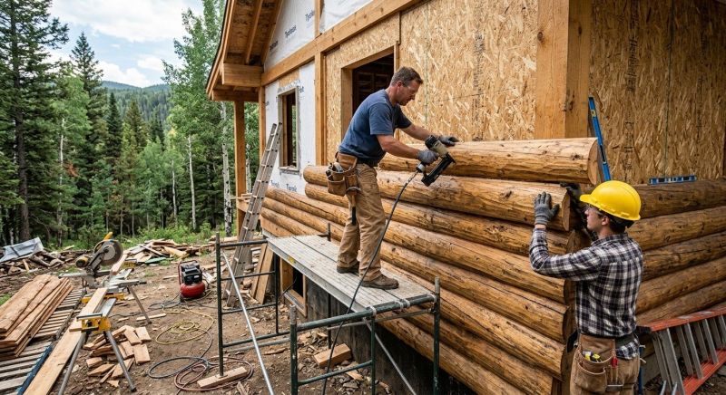Log Siding Installation in Graham, NC