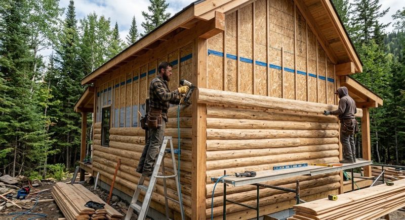 Log Siding Installation in Orange County, NC
