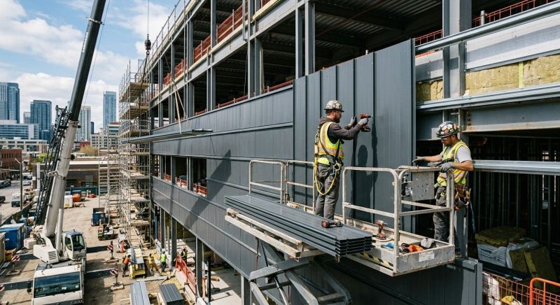 Metal Cladding Installation in Alamance County, NC