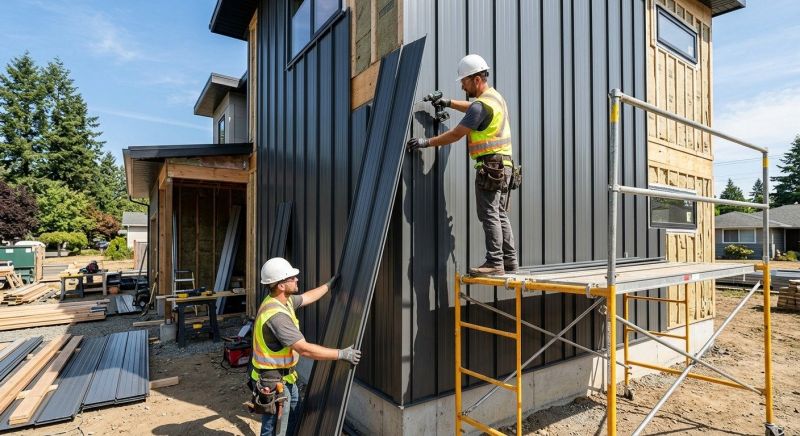 Metal Siding Installation in Burlington, NC