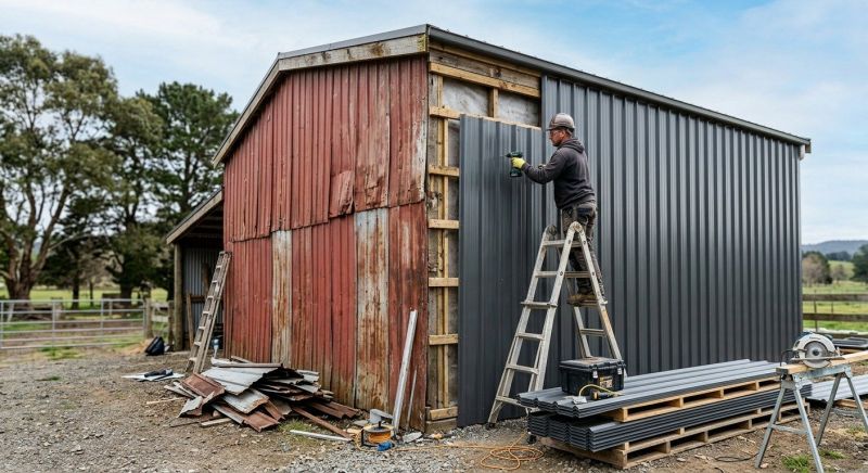 Metal Siding Replacement in Alamance County, NC