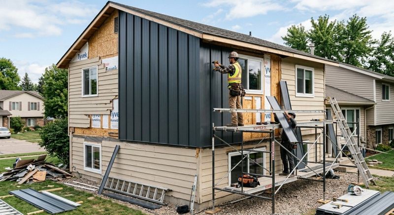 Metal Siding Replacement in Liberty, NC