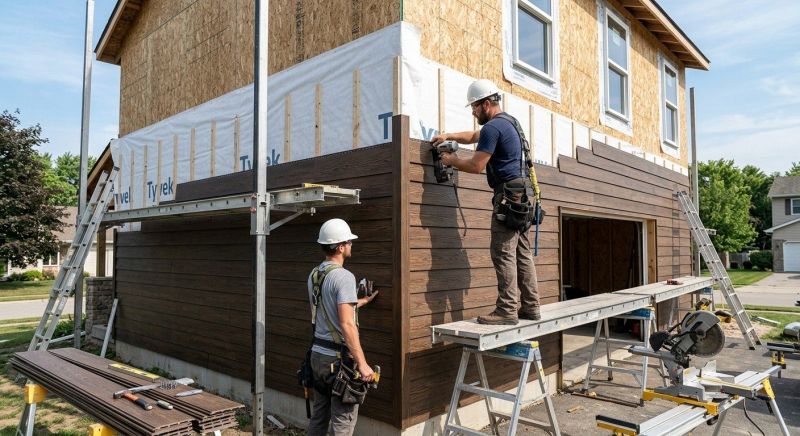 Rustic Siding Installation in Alamance County, NC