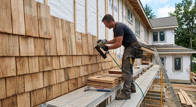 Shake Siding Installation in Burlington, NC