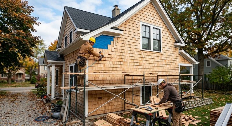 Shake Siding Installation in Carrboro, NC