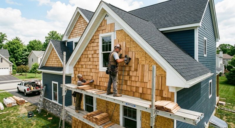 Shake Siding Installation in Gibsonville, NC
