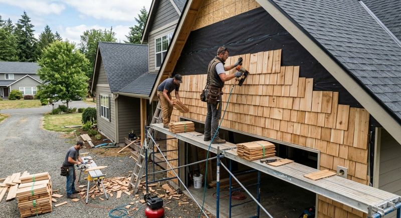 Shake Siding Installation in Hillsborough, NC