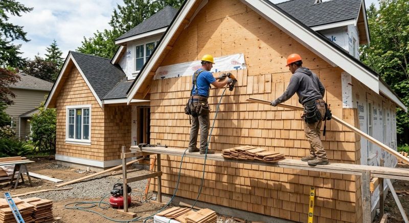 Shake Siding Installation in Reidsville, NC