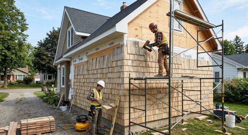 Shake Siding Installation in Rougemont, NC