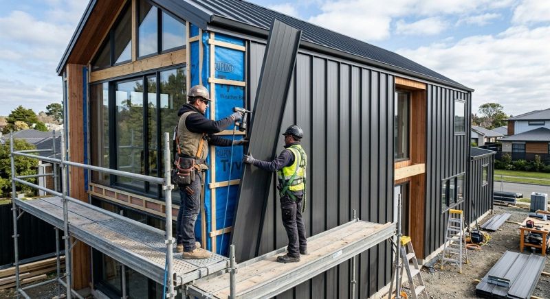 Steel Cladding Installation in Alamance County, NC