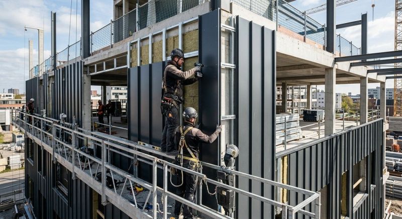 Steel Cladding Installation in Alamance County, NC