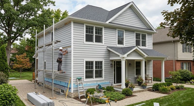 Vertical Siding Replacement in Alamance County, NC